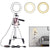 5.7" Dimmable LED Ring Light with Stand for Makeup Phone Camera Selfie