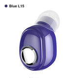 L15 Mini In-Ear Bluetooth 5.0 Earphone Sports Wireless Headset with Mic Earbud Handsfree Stereo Earphones L15 blue