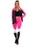 Ladies fashion plus size los angeles logo active 2 pcs set outfit
