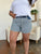 Judy Blue Full Size Color Block Denim Shorts