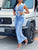Tied Sleeveless Top and Slit Skirt Set