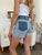 Judy Blue Full Size Color Block Denim Shorts