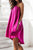 Ruched Backless Mini Cami Dress