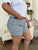 Judy Blue Full Size Color Block Denim Shorts