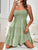 Tiered Smocked Square Neck Cami Dress