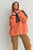 Two-toned Cozy Hooded Sweater