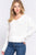 Dolman Slv Strappy Open Back Sweater