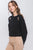 Knit Pullover Sweater With Cold Shoulder Detail