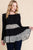 Solid Tiered Fashion Top