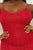 Rhinestone Body Plus Size Mini Dress