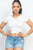 Short Sleeve Roundneck Crop Top