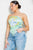 Strapless Satin Effect Scarf Top