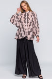 See Through Shirt With Lace Detail
