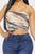 Mesh Print Top