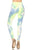 Tie Dye Printed, Full Length, High Waisted Leggings