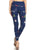 Christmas Cartoon Printed High Waisted Leggings