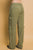 Full-length Tencel Pants With Cargo Pockets