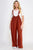 French Terry Wide Leg Jumpsuit Overalls