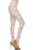 Teepee Print, High Rise, Fitted Leggings, With An Elastic Waistband