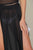 High Split Mesh Sheer Maxi Skirt