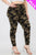 Plus Size French Terry Camo Print Joggers