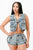 Washed Denim Two Piece Set