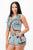 Washed Denim Two Piece Set