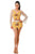 Crochet Skirt Set Sunflower