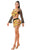 Crochet Skirt Set Sunflower