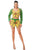 Crochet Skirt Set Sunflower