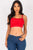 Ribbed Knit Cami Crop Top
