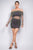 Shirred Off-shoulder Fishnet Top