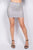 Mid-rise Rhinestone Fishnet Mini Skirt