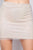 Mid-rise Rhinestone Fishnet Mini Skirt