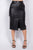 Faux Leather High-rise Cargo Skirt