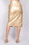 Faux Leather High-rise Cargo Skirt