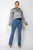 Notch Buckled Sleeve Crop Trench Coat
