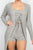 Longline Self-tie Cardigan Sweater
