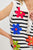 Flower Patch Stripe Knit Top