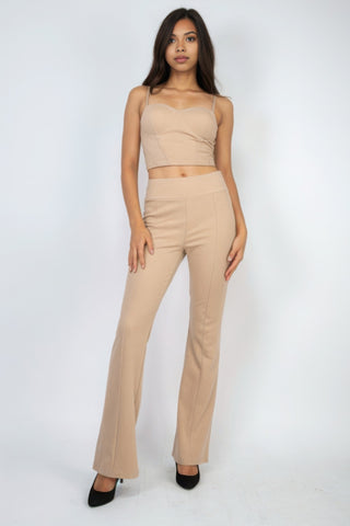 Corset Bustier Sweetheart Crop Top