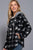 Plaid Print Hoodie Fleece Jacket