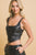Faux leather corsetry