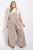 Pintuck detail overall with side pockets