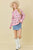 Floral Border Jacquard Sweater Knit
