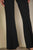 High Waist Stretch Crepe Flare Pants