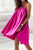 Ruched Backless Mini Cami Dress
