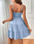 Tiered Smocked Square Neck Cami Dress