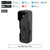 Tuya Smart Video Doorbell Wifi 1080p Home Wireless Two-Way Video Intercom Door Bell Pir Motion Detection Ip Camera Black