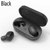 For Xiaomi Redmi TWS Airdots Headset Bluetooth 5.0 Earphone Stereo Earbuds black
