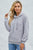 Drawstring Sherpa Hoodie with Pocket